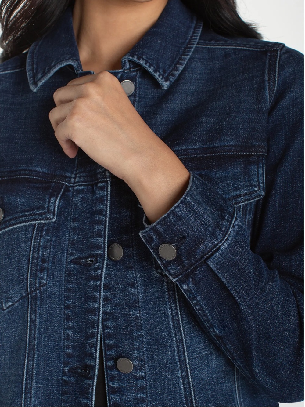 NWT (size small) Fit & Flare Denim Trucker Jacket
Liverpool Los Angeles - Picture 3 of 7